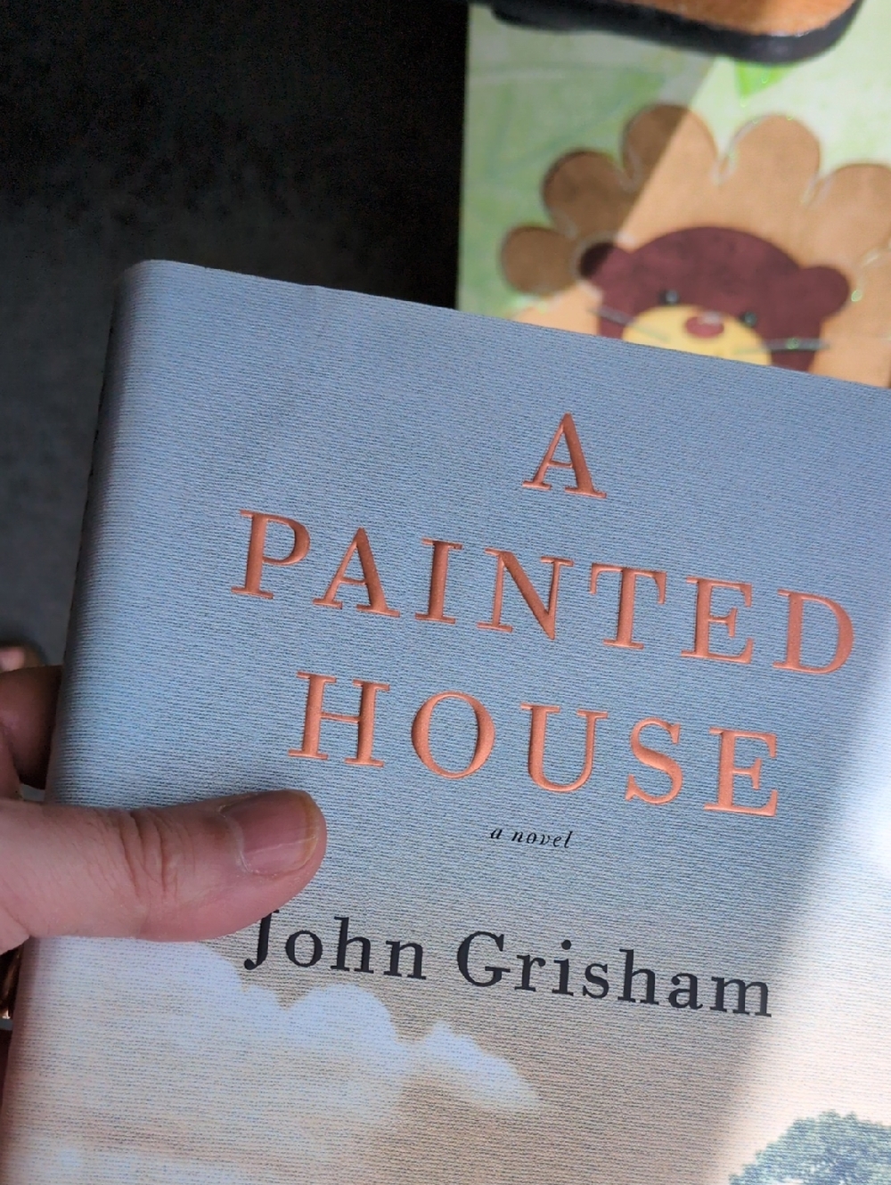 John Grisham A Painted House - Light Blue Hardcover Novel